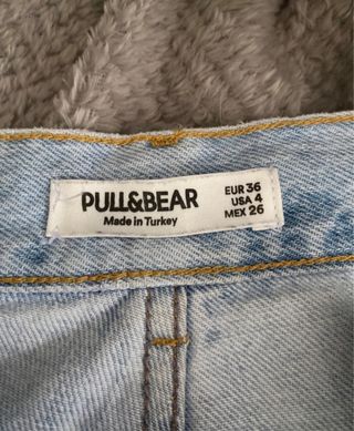 Pantalón vaquero patchwork Pull&Bear