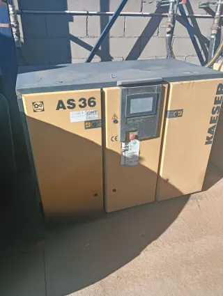 Compresor de aire Kaeser AS36 y secador