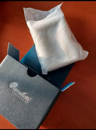 Sveglia Camilletti laminata argento  Idea regalo