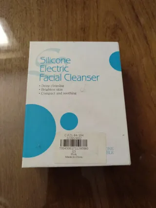 Cepillo Limpieza Facial Eléctrico Rosa