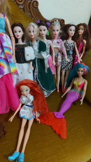 Lotto Bambole Barbie