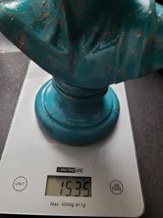 Statua David Pop Art Turchese