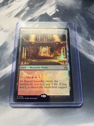 Magic The Gathering - Sacred Foundry