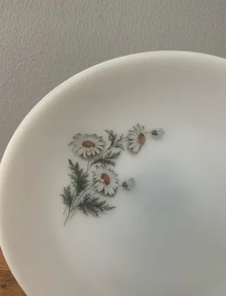 1 Plato llano Arcopal Margaritas 29 cm