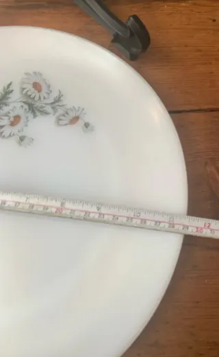 1 Plato llano Arcopal Margaritas 29 cm