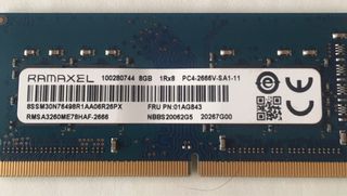 Memoria RAM 2x8GB DDR4 2666Mhz