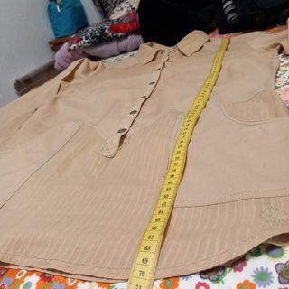 Camisa Only Talla M Beige