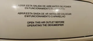 Deshumidificador Ufesa grande.