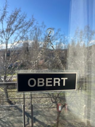 Cartel OBERT / TANCAT