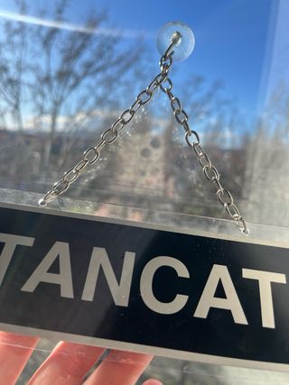 Cartel OBERT / TANCAT