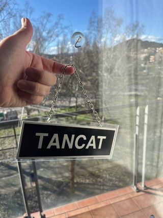 Cartel OBERT / TANCAT