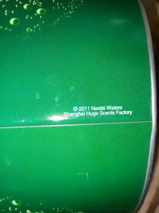 Cubo Perrier Vintage