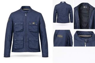 Chaqueta T-XS Moto Garibaldi Azul