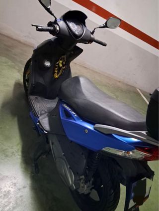 Kymco Agility City Scooter Azul