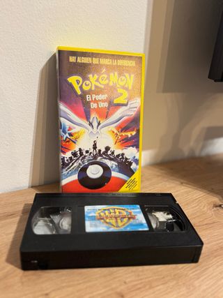 Pokemon 2 El Poder de Uno VHS Original Español