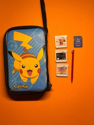 Nintendo 3DS Rosa + Accessori + Giochi