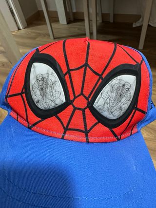 Gorra Spiderman Azul y Roja