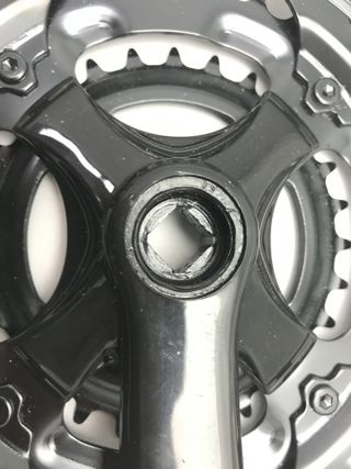 Triple Plato y Bielas Prowheel para Bici 437A