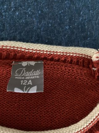 Jersey niño T.12 Algodón/Acrílico al 50%.