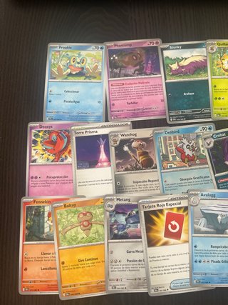 Lote cartas Pokémon Coreano, Japonés y español