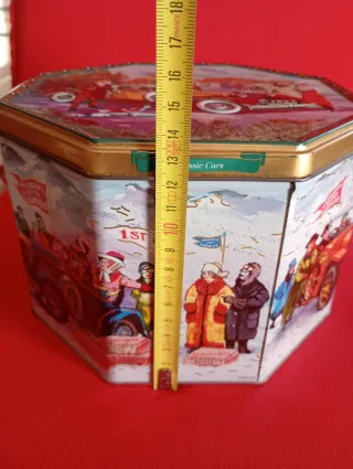 Scatola Latta Vintage Classic Cars Jacobsen's