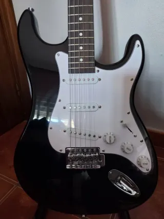 Guitarra Eléctrica RockJam Negra