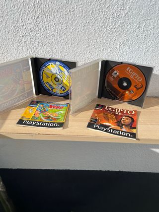 Lote 2 Juegos PS1: Astérix y Egipto🇪🇸