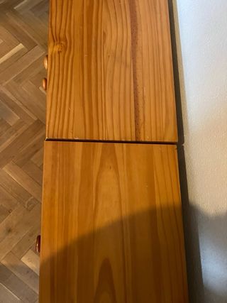 2 Mesitas de noche mesillas madera