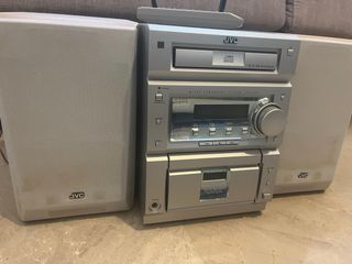Equipo de música JVC CA-UXP3R – CD, cassette, radi