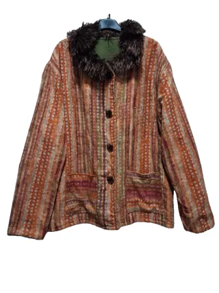 Cappottino con pellicciotto vintage