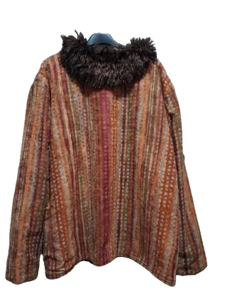 Cappottino con pellicciotto vintage