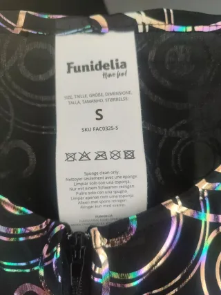 Disfraz ABBA 70s Talla S marca funidelia.