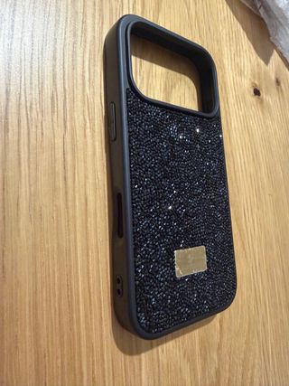 Funda Swarovski iPhone 17 Pro Negra