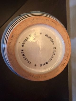 Vaso Farmaceutico Vintage Decorato