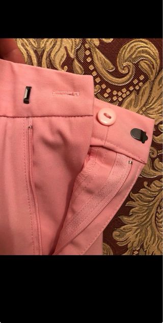 Pantalón pinza Zara rosa