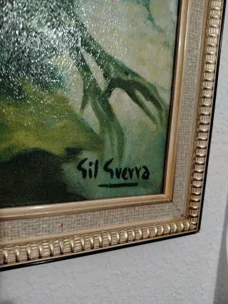 Cuadro grande campesina.