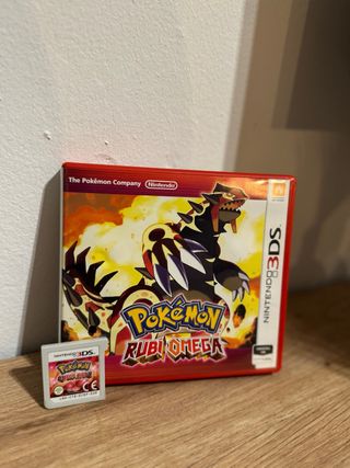 Pokémon Rubí Omega Nintendo 3DS Caja y Juego