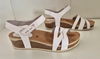 Sandalias Inter Bios Blancas Talla 40