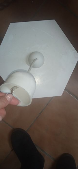 Lámpara infantil tren Rosa y azul.