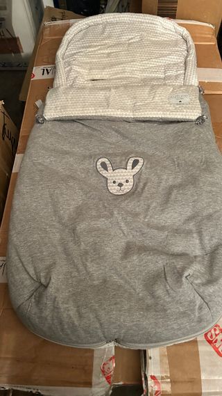 Sacos para silla de paseo gris con estrella