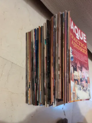 61 revistas de Jaque práctica y Practica ajedrez