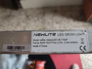 Foco LED Cultivo Indoor 630W