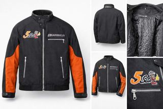 Chaqueta T-M Moto Garibaldi Sete Naranja