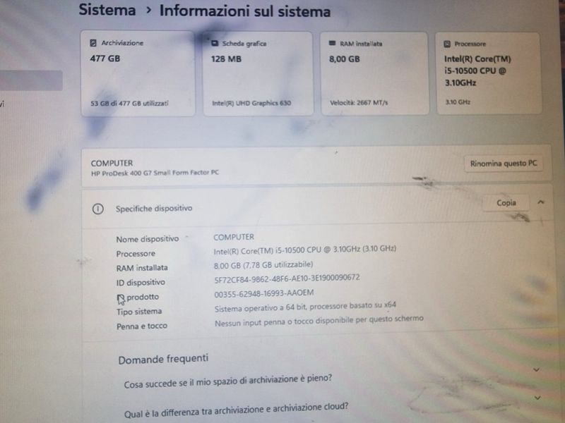 PC Fijo HP ProDesk afbeelding 4