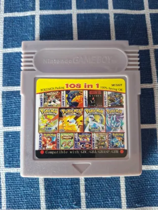 GAMEBOY 108 EN 1 JUEGO