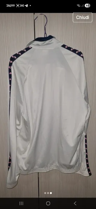 Giacca Arena bianca e blu