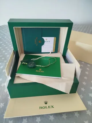 Caja Rolex Verde