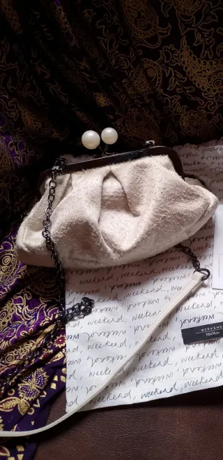 Borsa Pasticcino Weekend Max Mara avorio Small