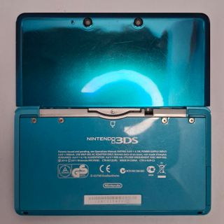 Nintendo3DS Aqua Blue + Caricatore