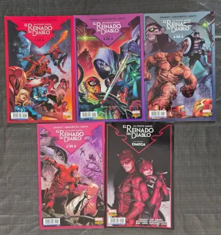 Cómics Marvel El Reinado Del Diablo Completo